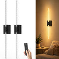 iThird Battery Operated Wall Sconces Set of 2, 10000mAh
