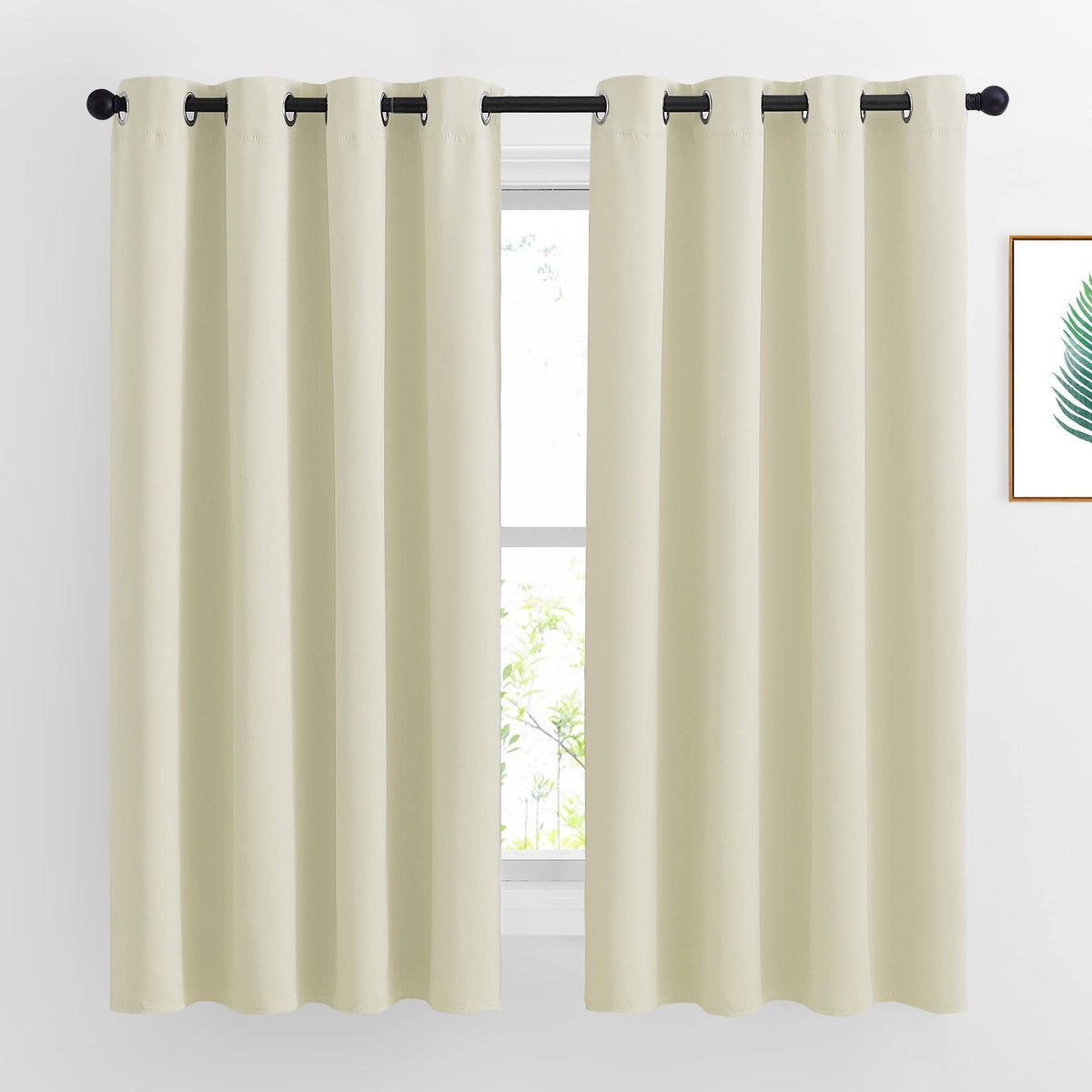 NICETOWN Grommet Blackout Room Darkening Curtains