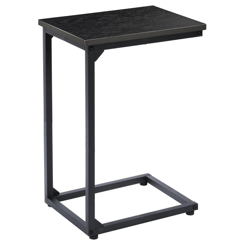 AMHANCIBLE C Shaped End Tables, TV Trays Set of 2 for Living Room