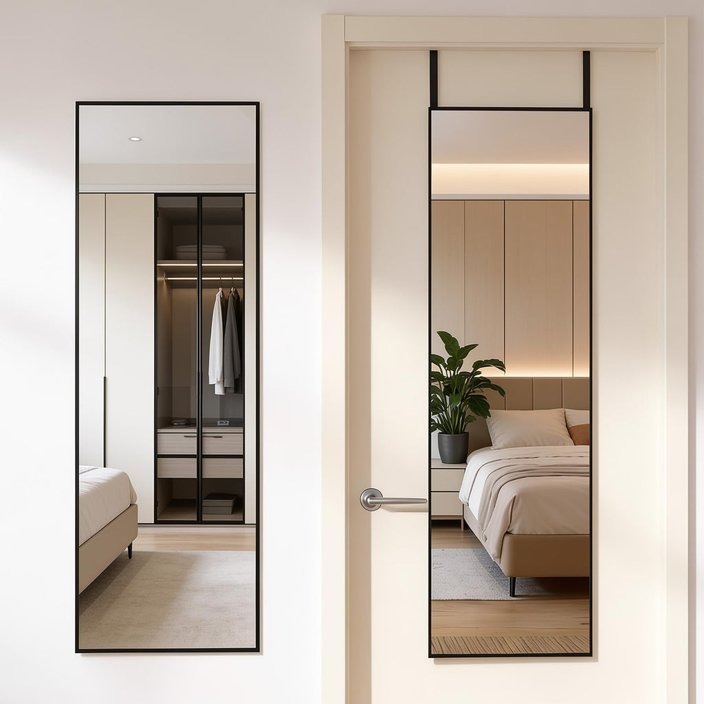 DUMOS Mirror Full Length Floor, Full Body Standing Mirror