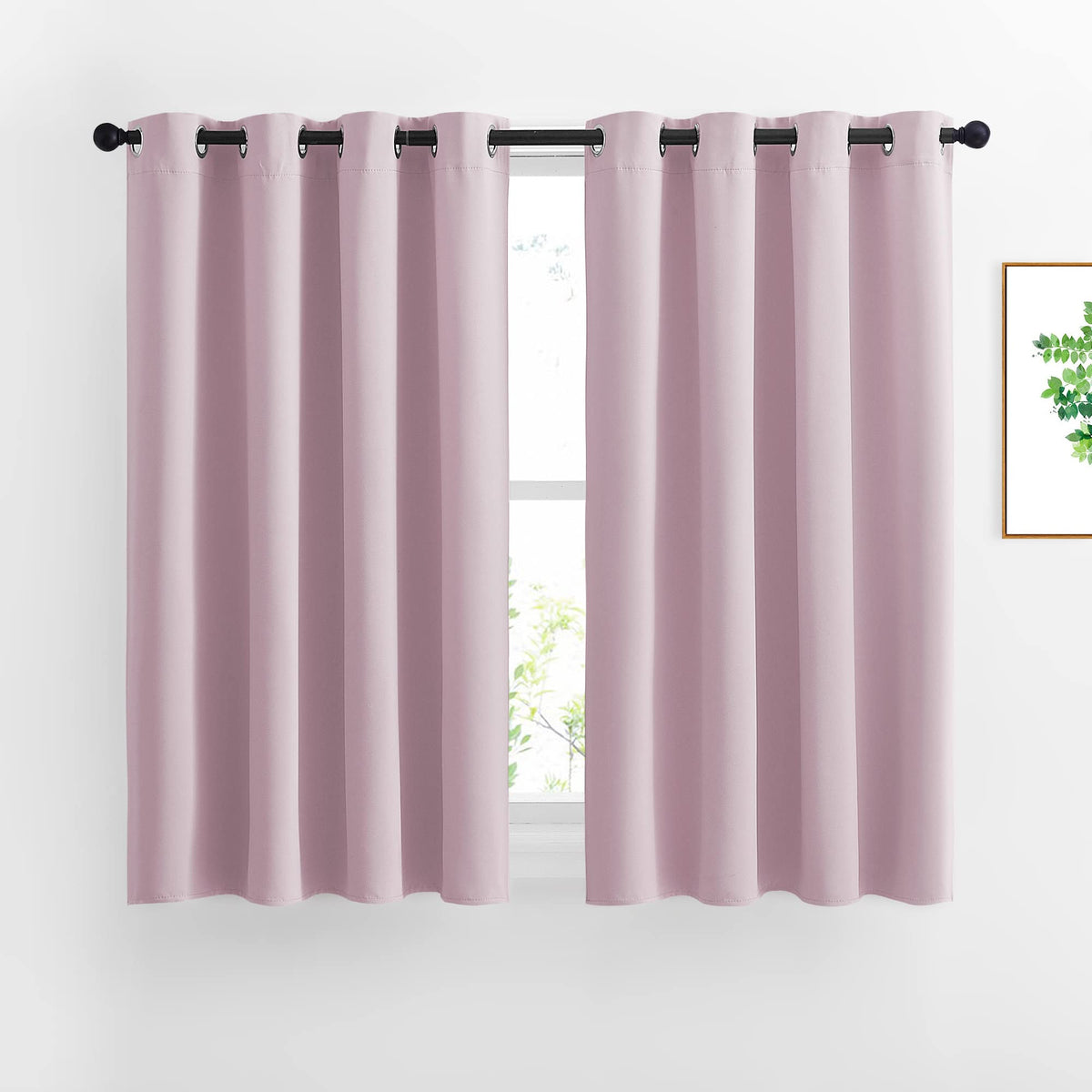 NICETOWN Grommet Blackout Room Darkening Curtains
