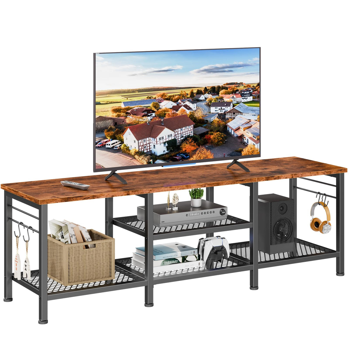 Furologee TV Stand for TVs up to 55 Inch