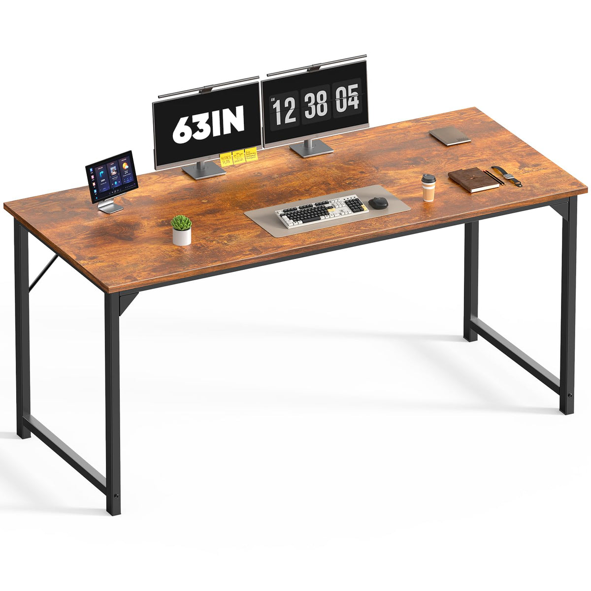 DUMOS Small Computer Desk, Gaming Desks for Home Office Bedroom