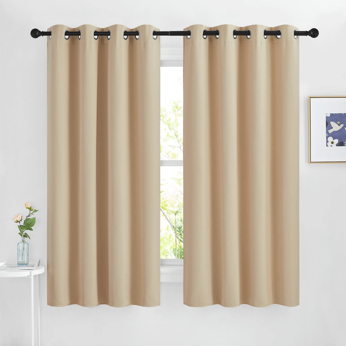 NICETOWN Grommet Blackout Room Darkening Curtains