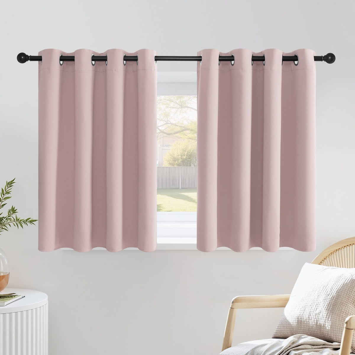 NICETOWN Grommet Blackout Room Darkening Curtains