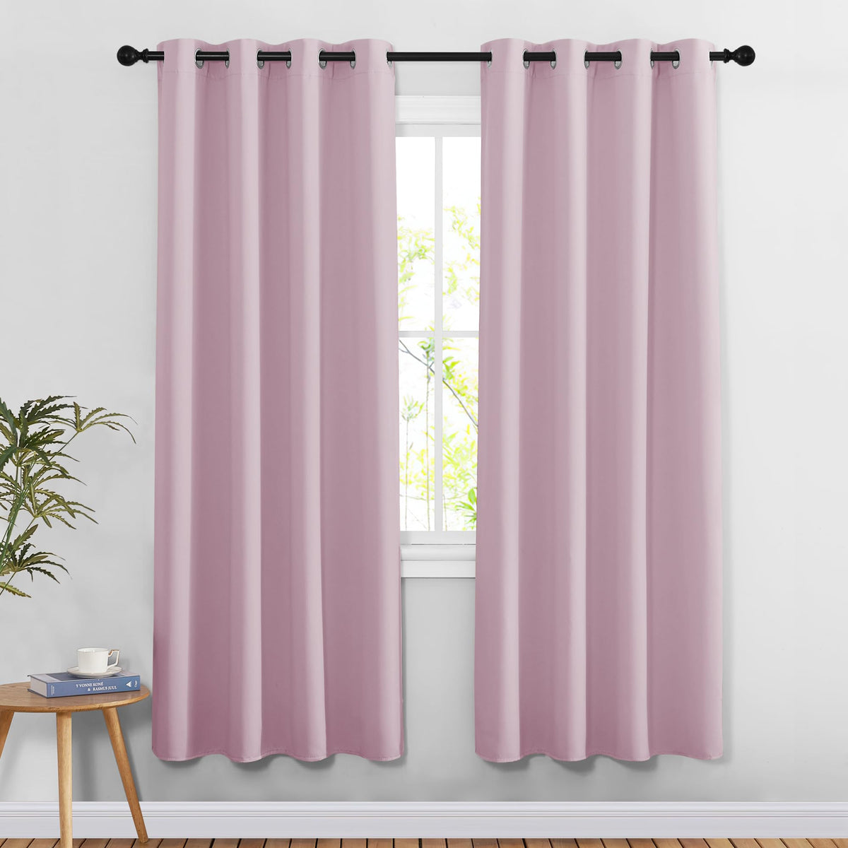 NICETOWN Grommet Blackout Room Darkening Curtains