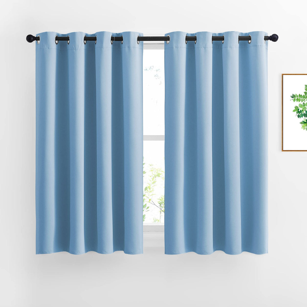 NICETOWN Grommet Blackout Room Darkening Curtains