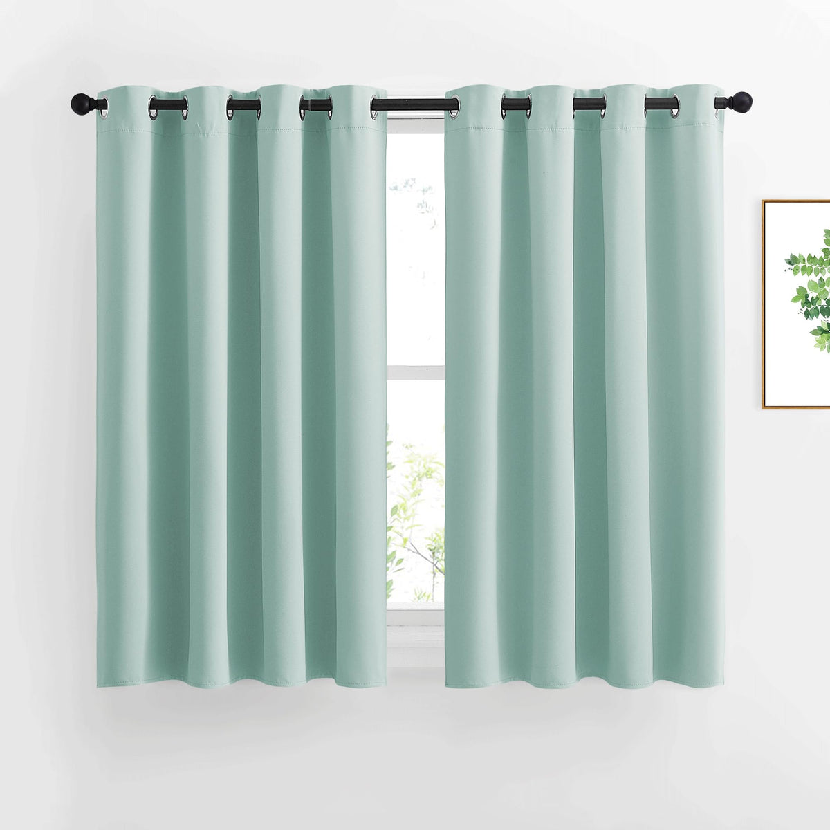 NICETOWN Grommet Blackout Room Darkening Curtains