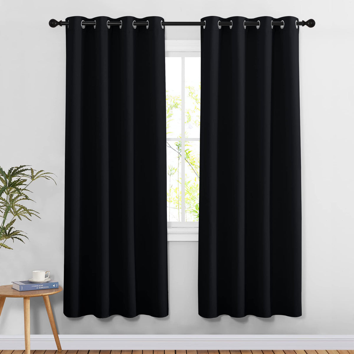 NICETOWN Grommet Blackout Room Darkening Curtains