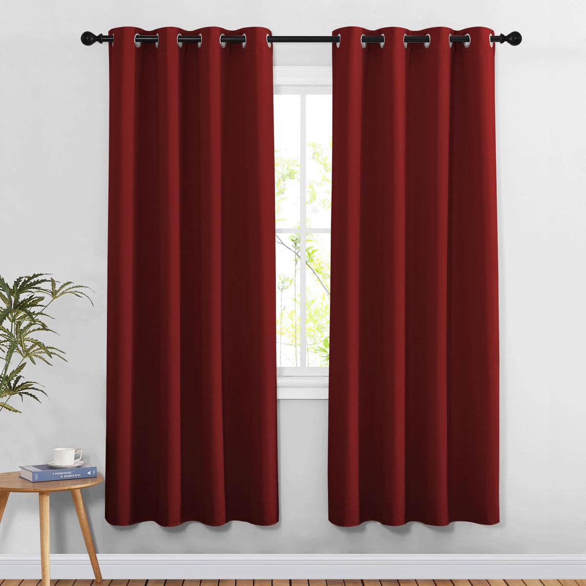 NICETOWN Grommet Blackout Room Darkening Curtains