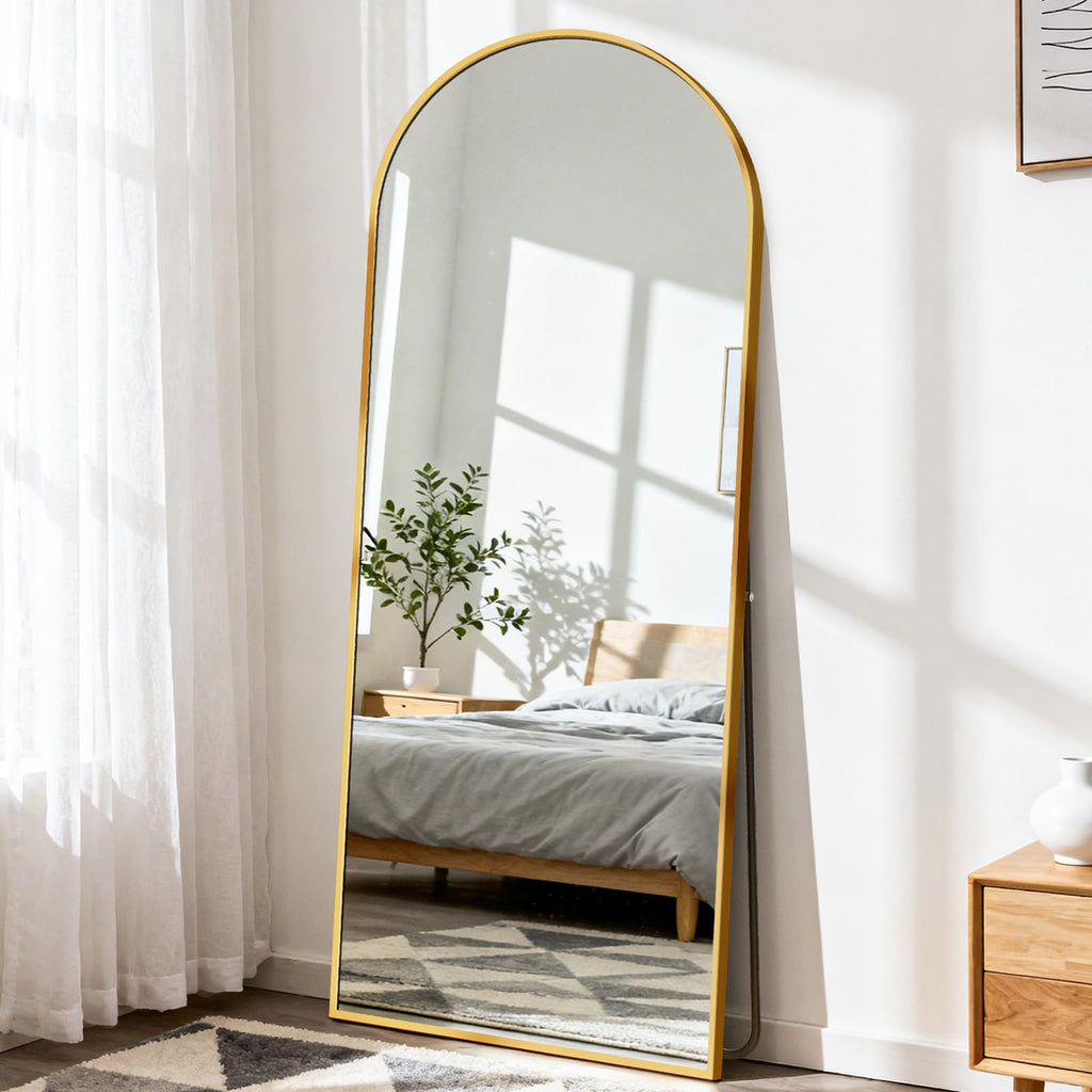 DUMOS Mirror Full Length Floor, Full Body Standing Mirror