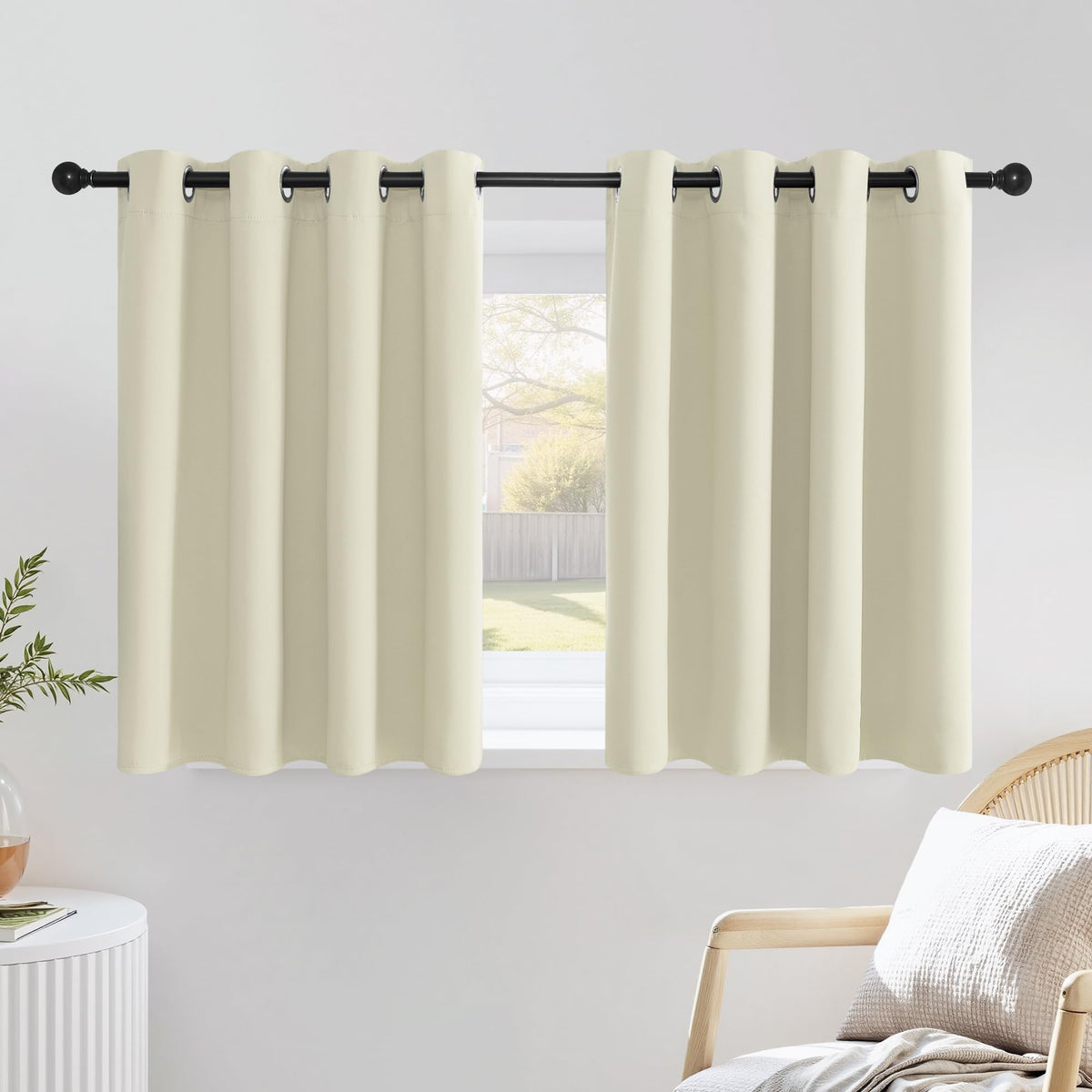 NICETOWN Grommet Blackout Room Darkening Curtains