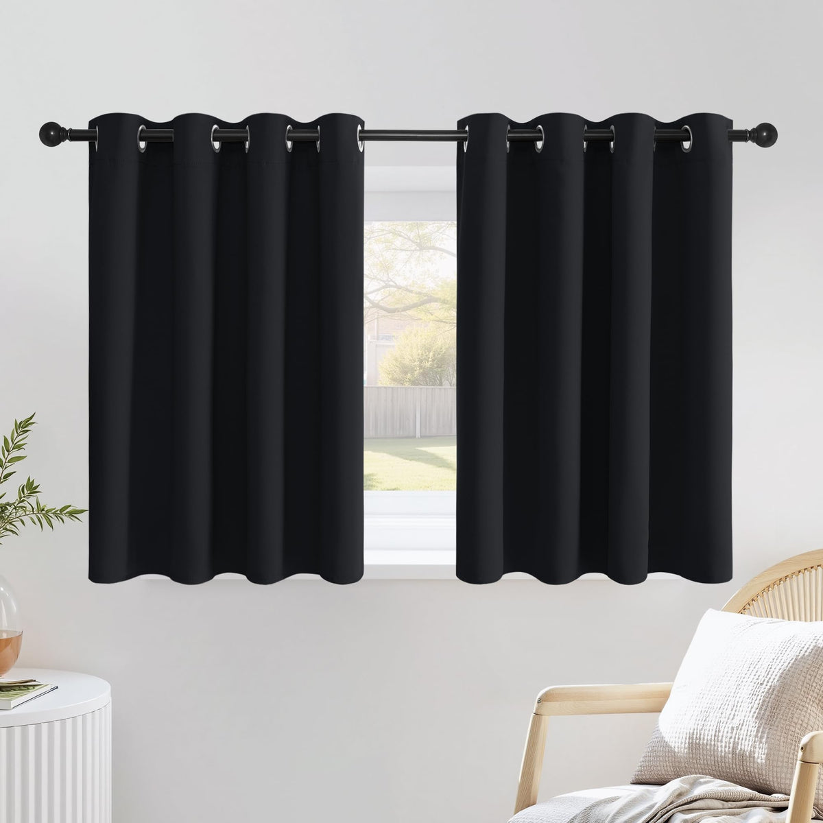 NICETOWN Grommet Blackout Room Darkening Curtains