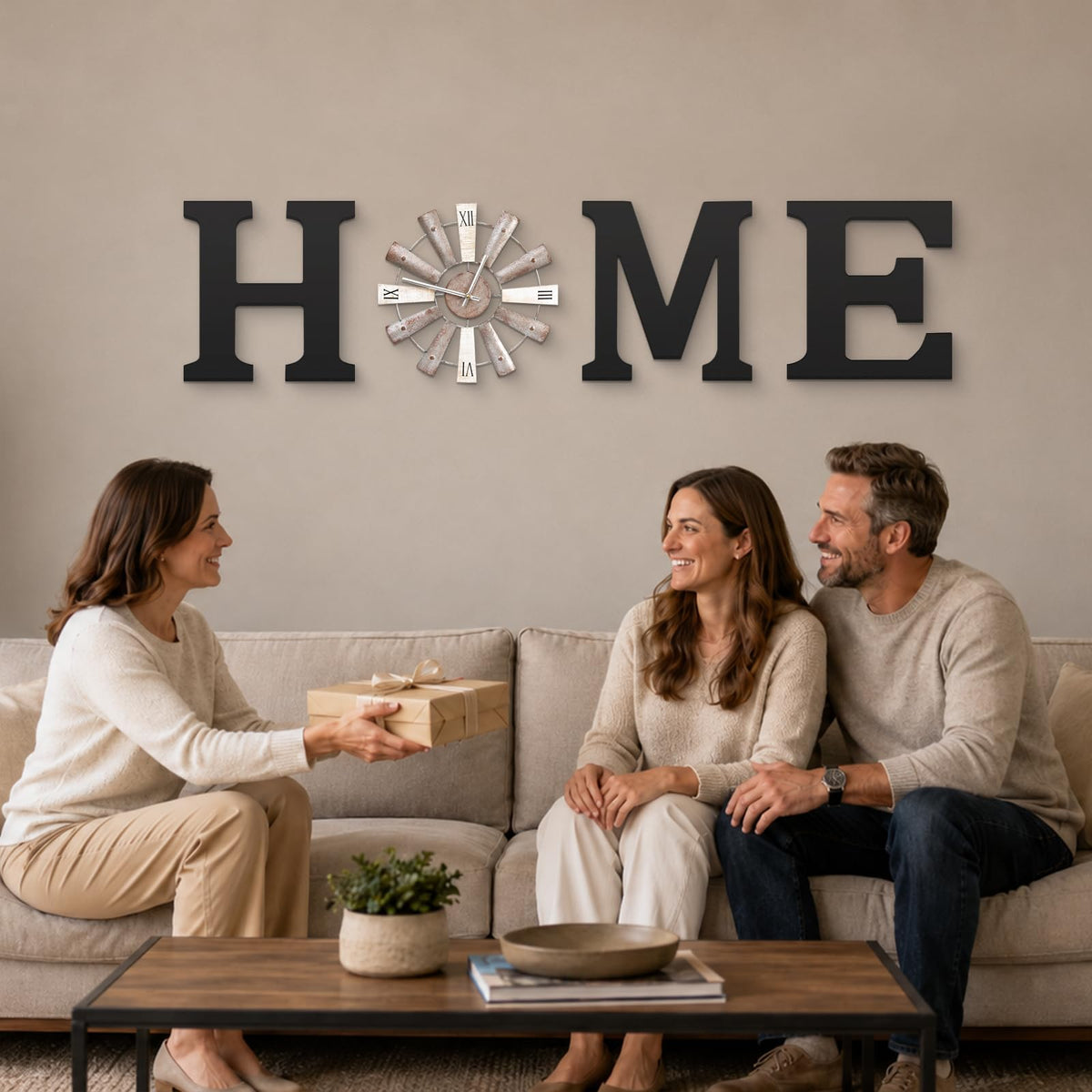 ZAZIWZ Home Sign Wall Decor