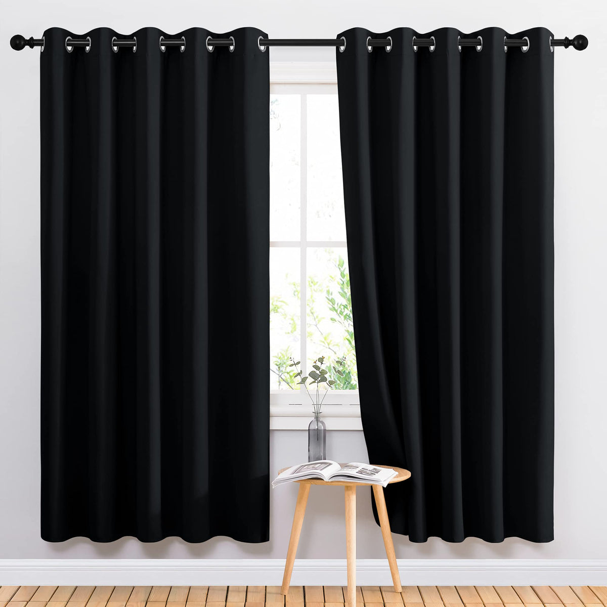NICETOWN Grommet Blackout Room Darkening Curtains