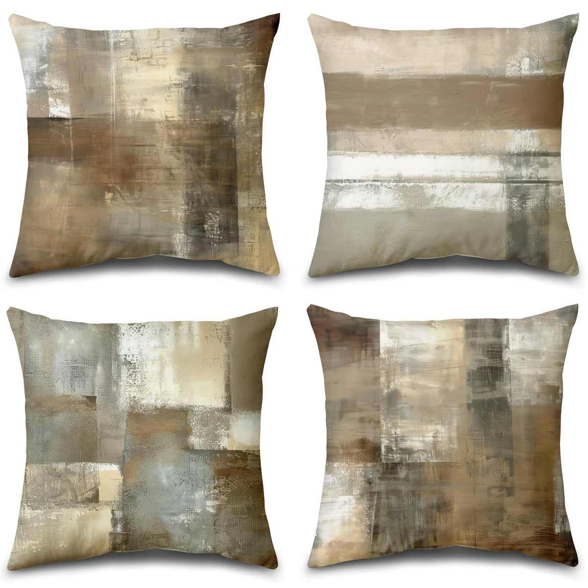 Balaena Abstract Art Decorative Throw Pillow Covers