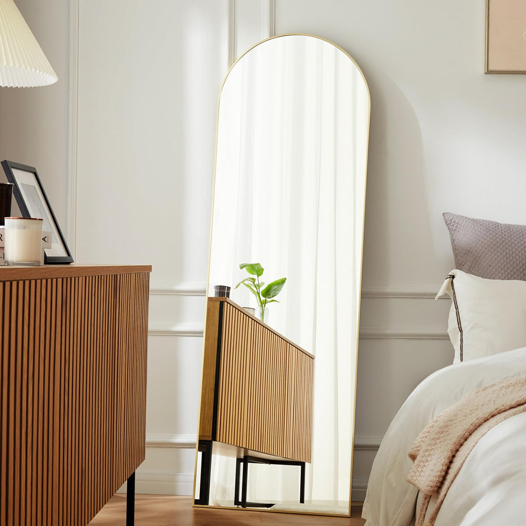 DUMOS Mirror Full Length Floor, Full Body Standing Mirror