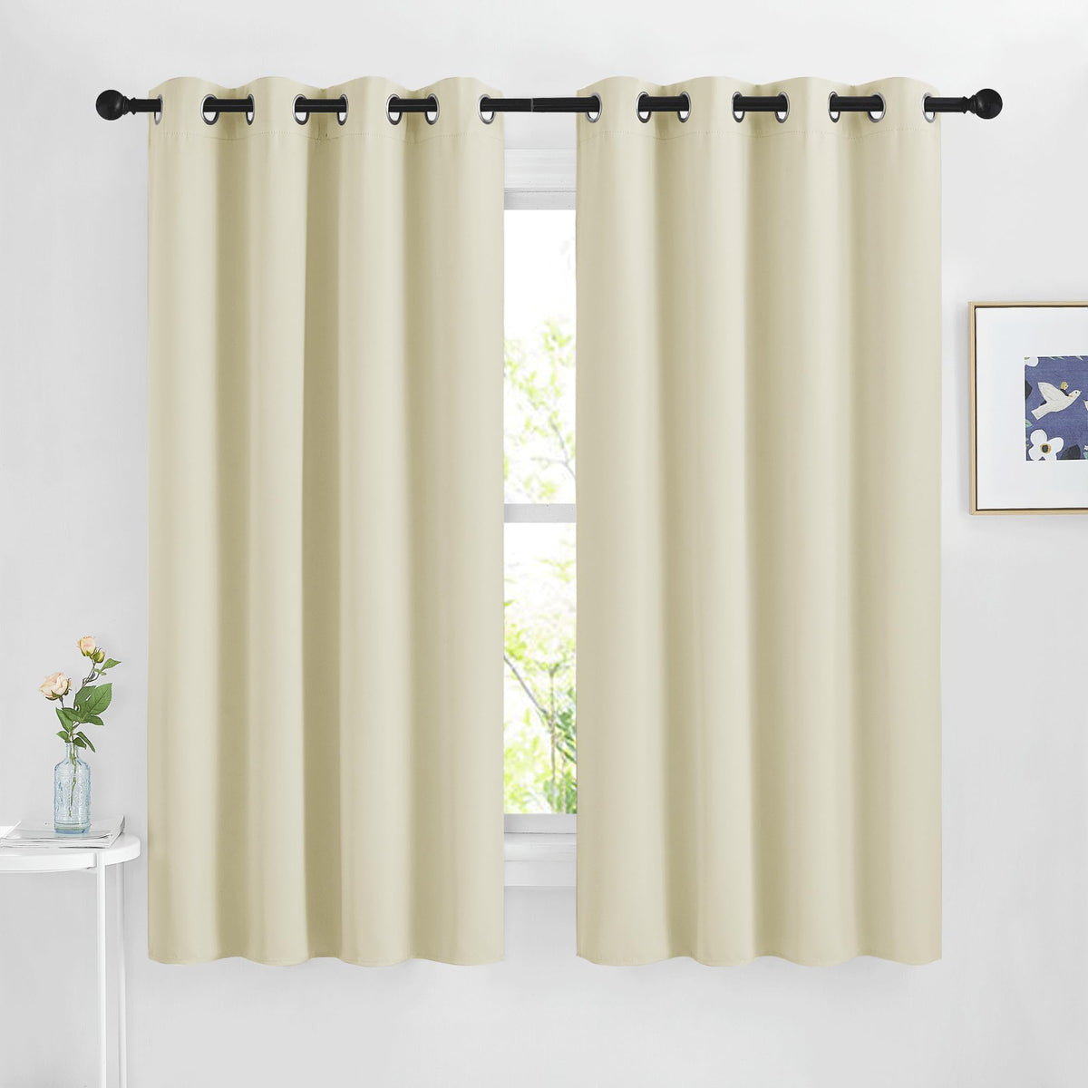 NICETOWN Grommet Blackout Room Darkening Curtains