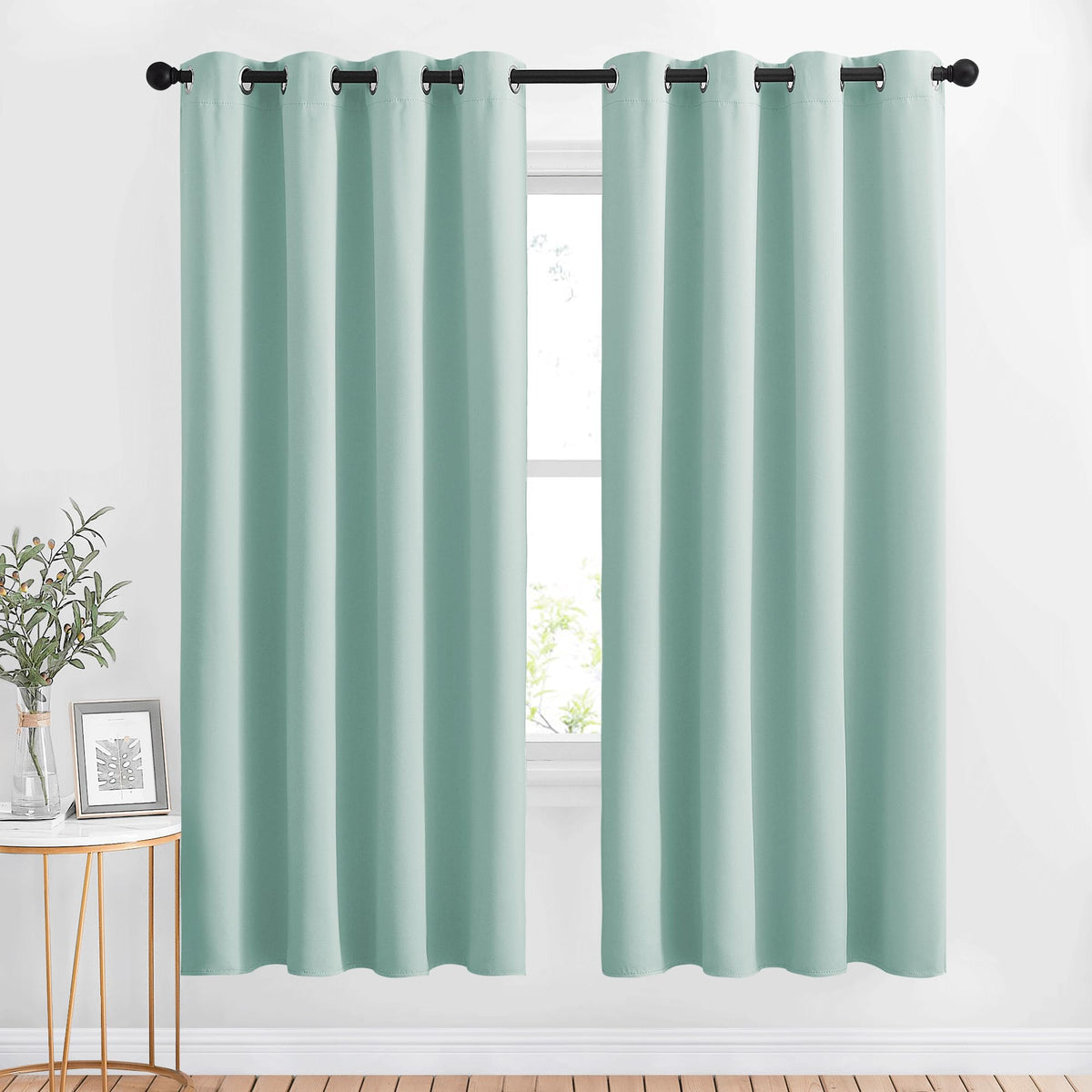 NICETOWN Grommet Blackout Room Darkening Curtains