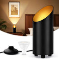 GeyouLux Uplighting Indoor Floor Can Light, 6W Up Lights with 2700K LED GU10 Bulbs