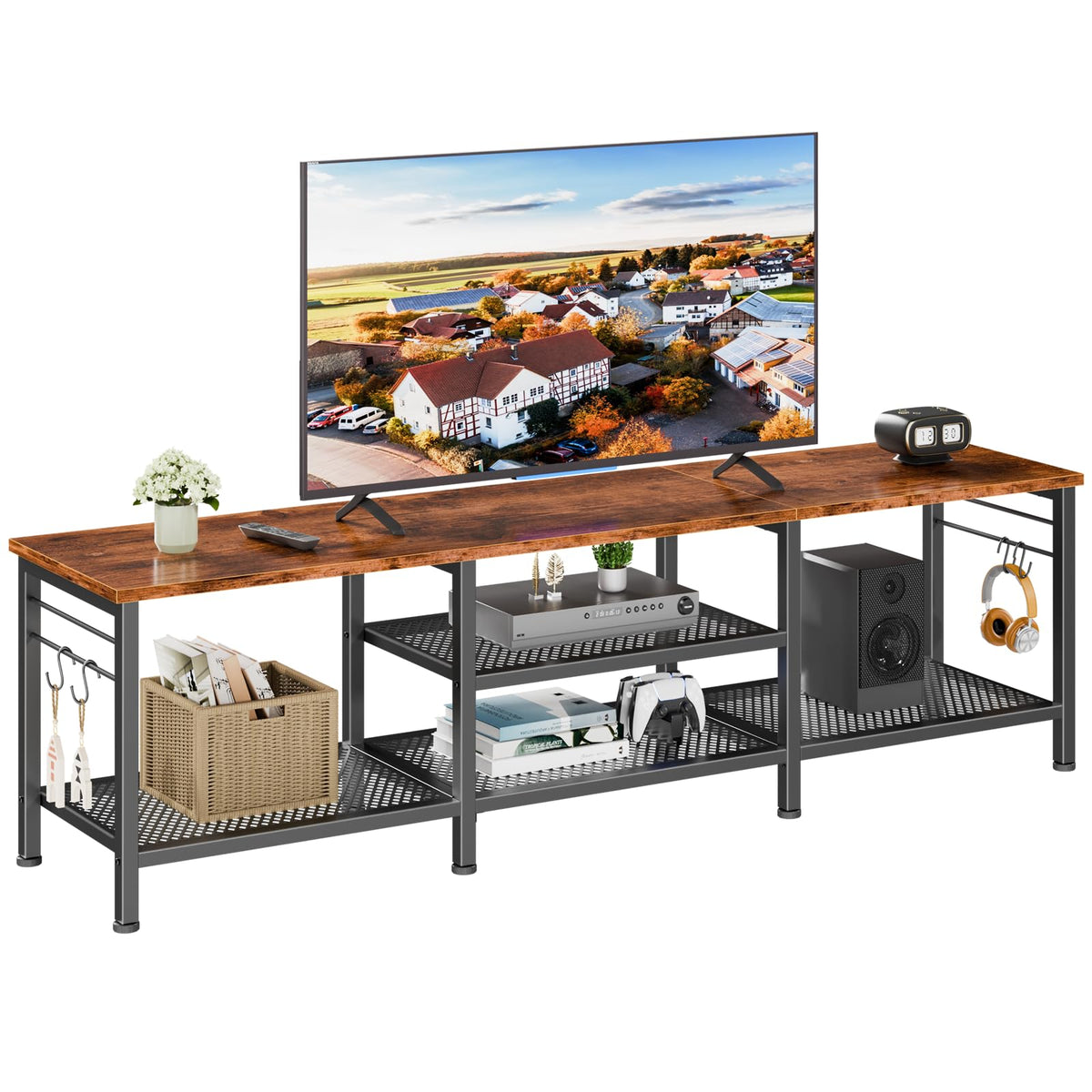 Furologee TV Stand for TVs up to 55 Inch