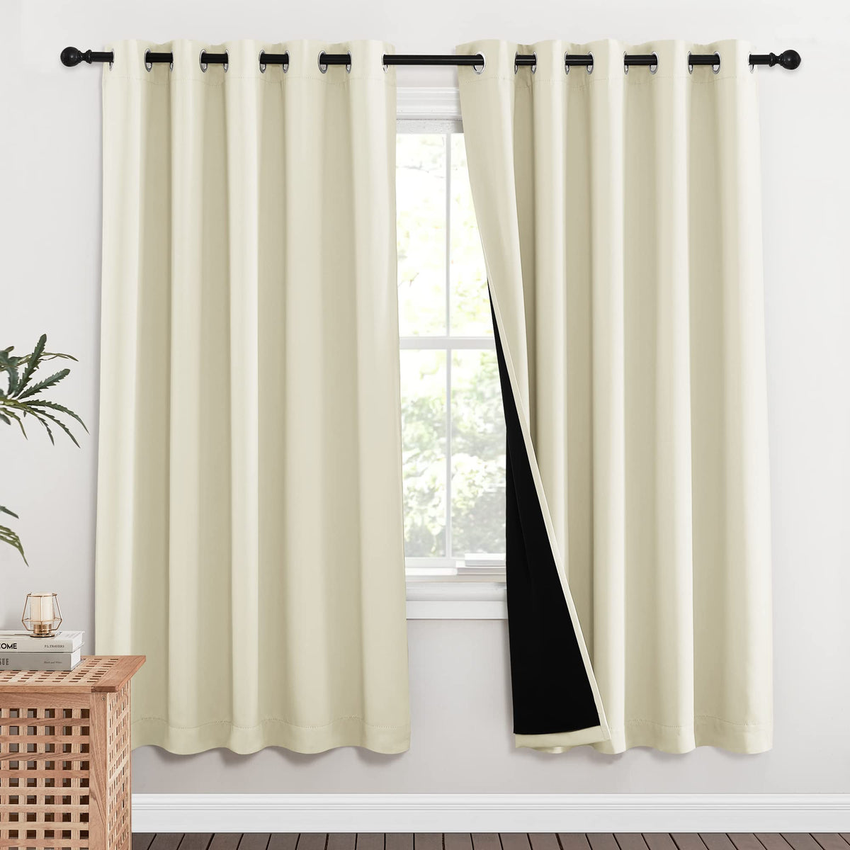 NICETOWN Full Blackout Double-Layer Curtains