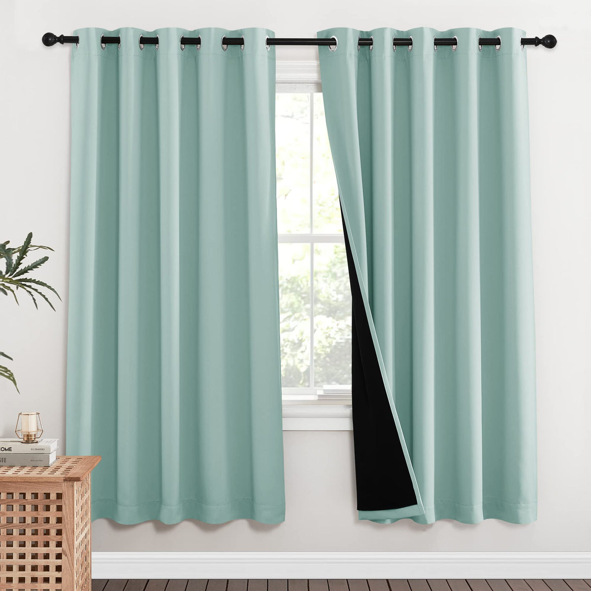 NICETOWN Full Blackout Double-Layer Curtains
