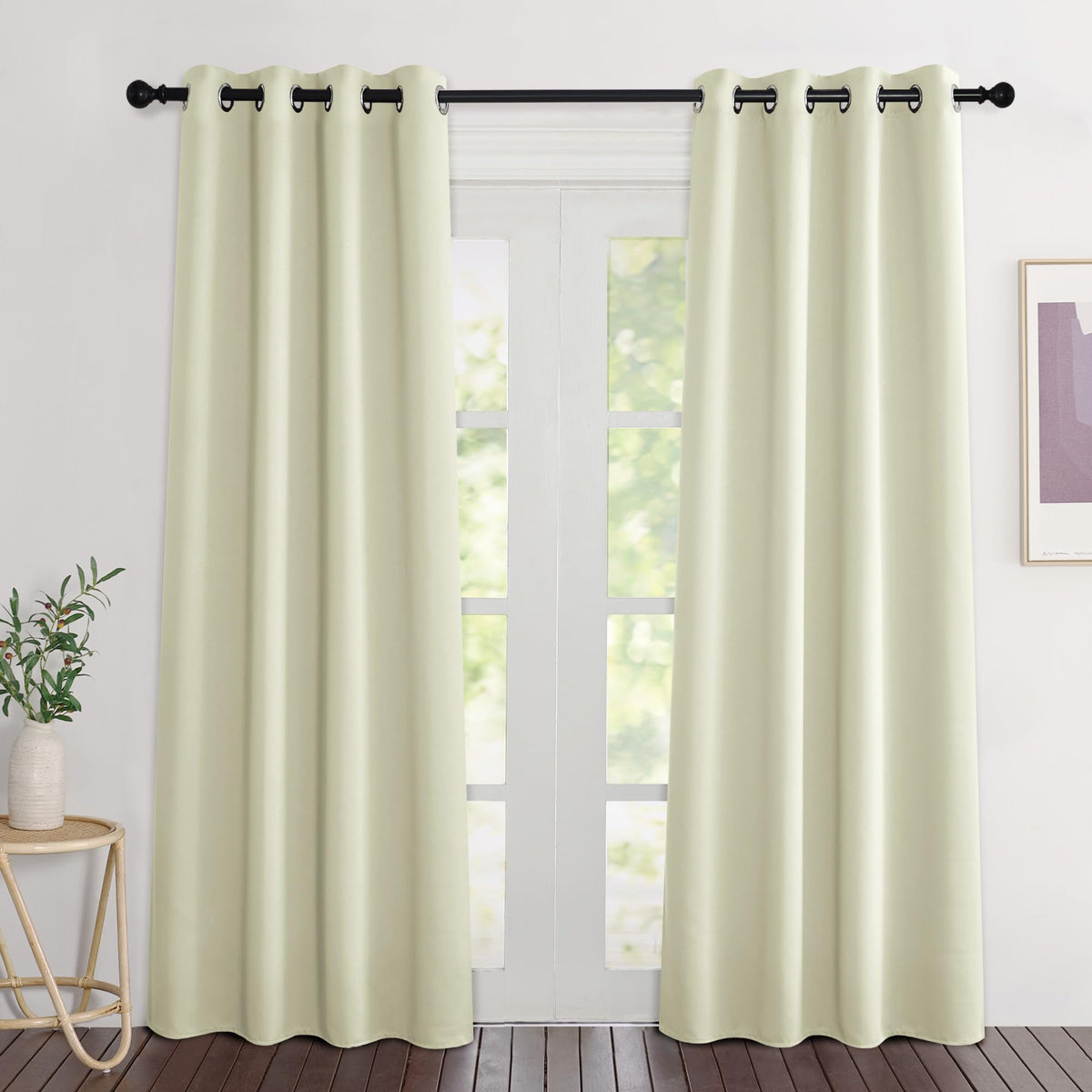 NICETOWN Grommet Blackout Room Darkening Curtains