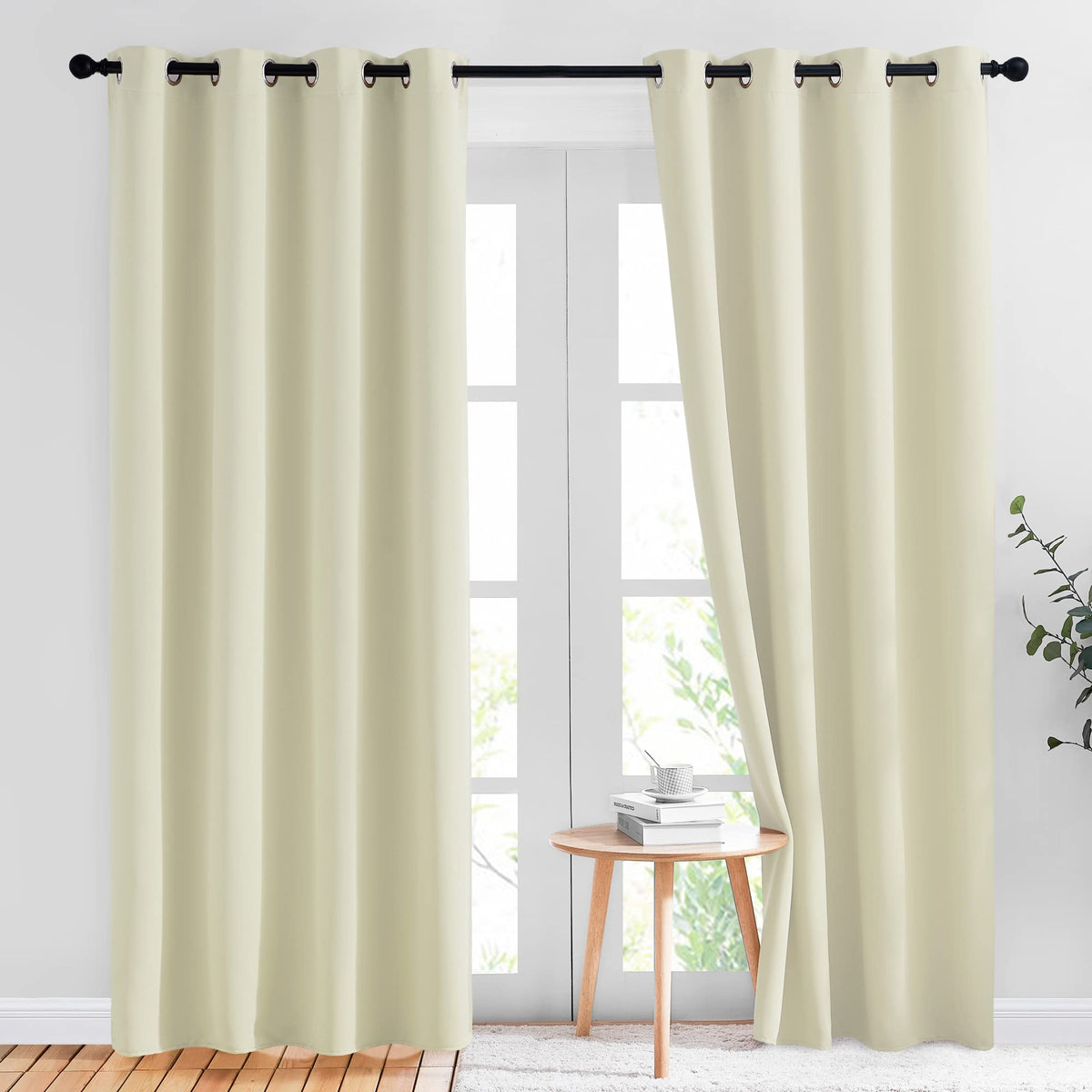 NICETOWN Grommet Blackout Room Darkening Curtains