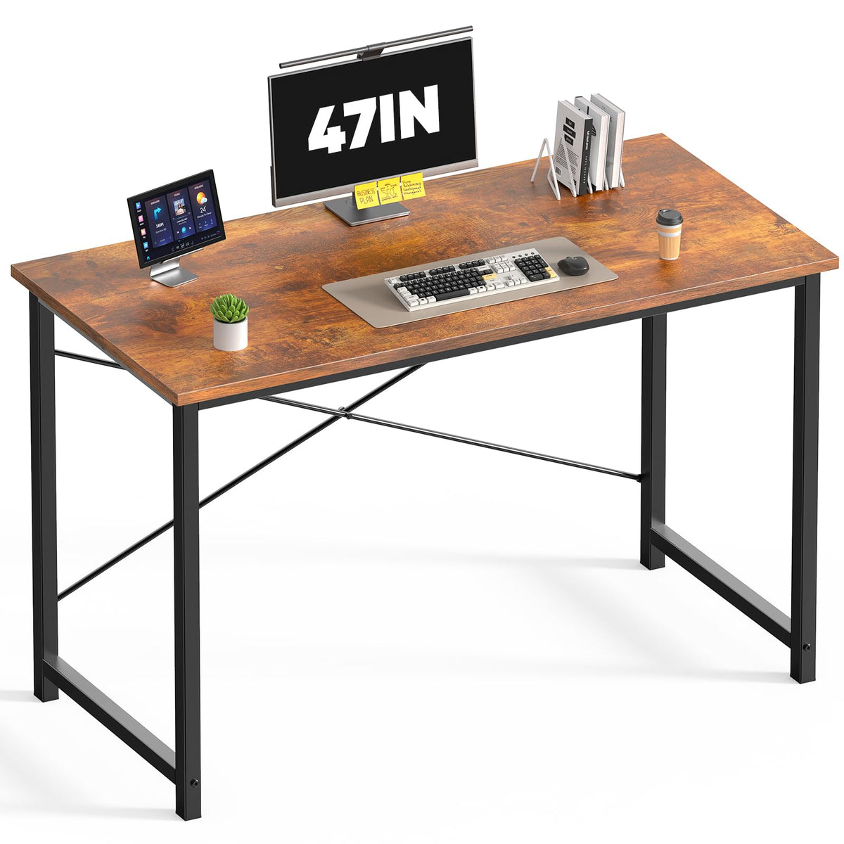 DUMOS Small Computer Desk, Gaming Desks for Home Office Bedroom