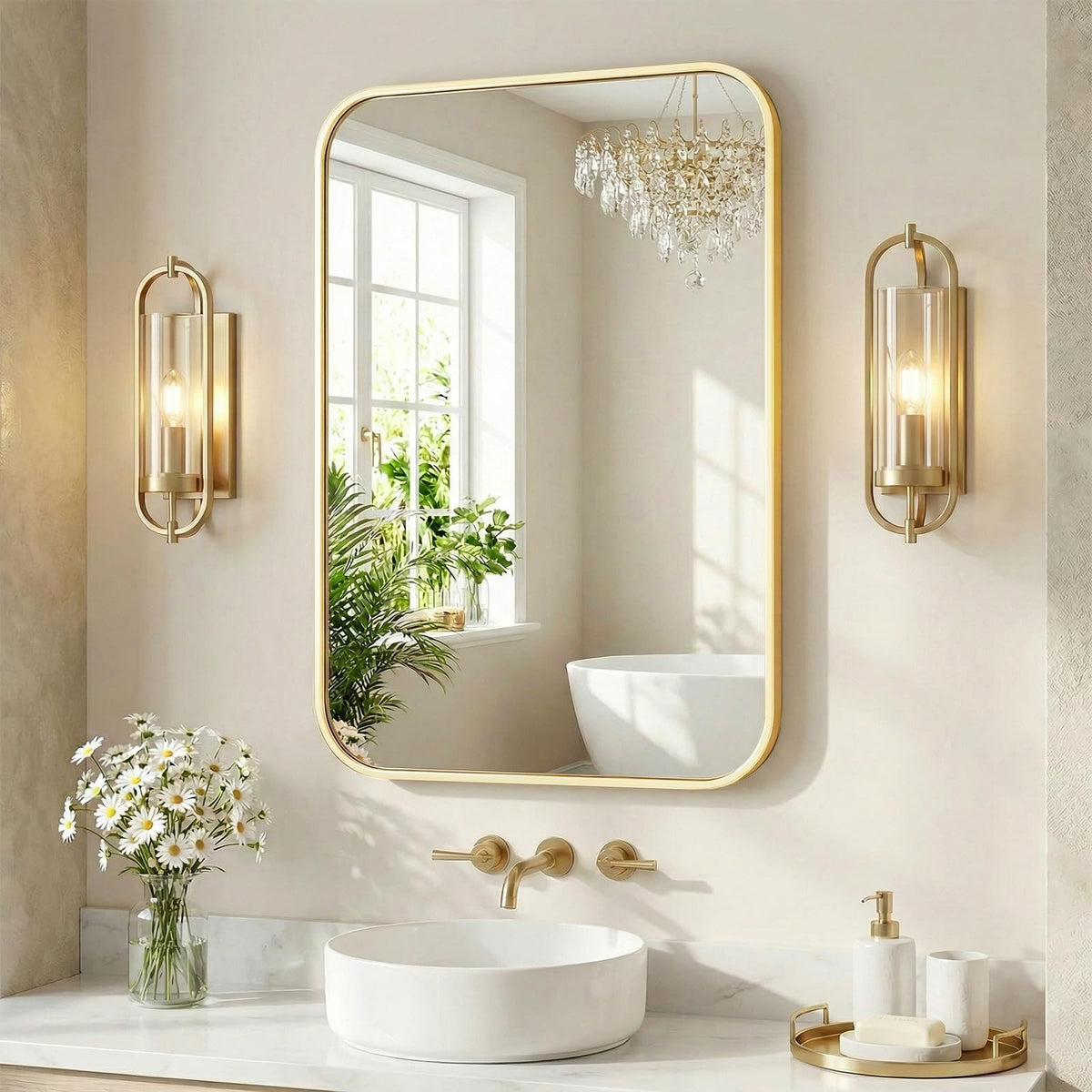 Sweetcrispy Bathroom Mirrors