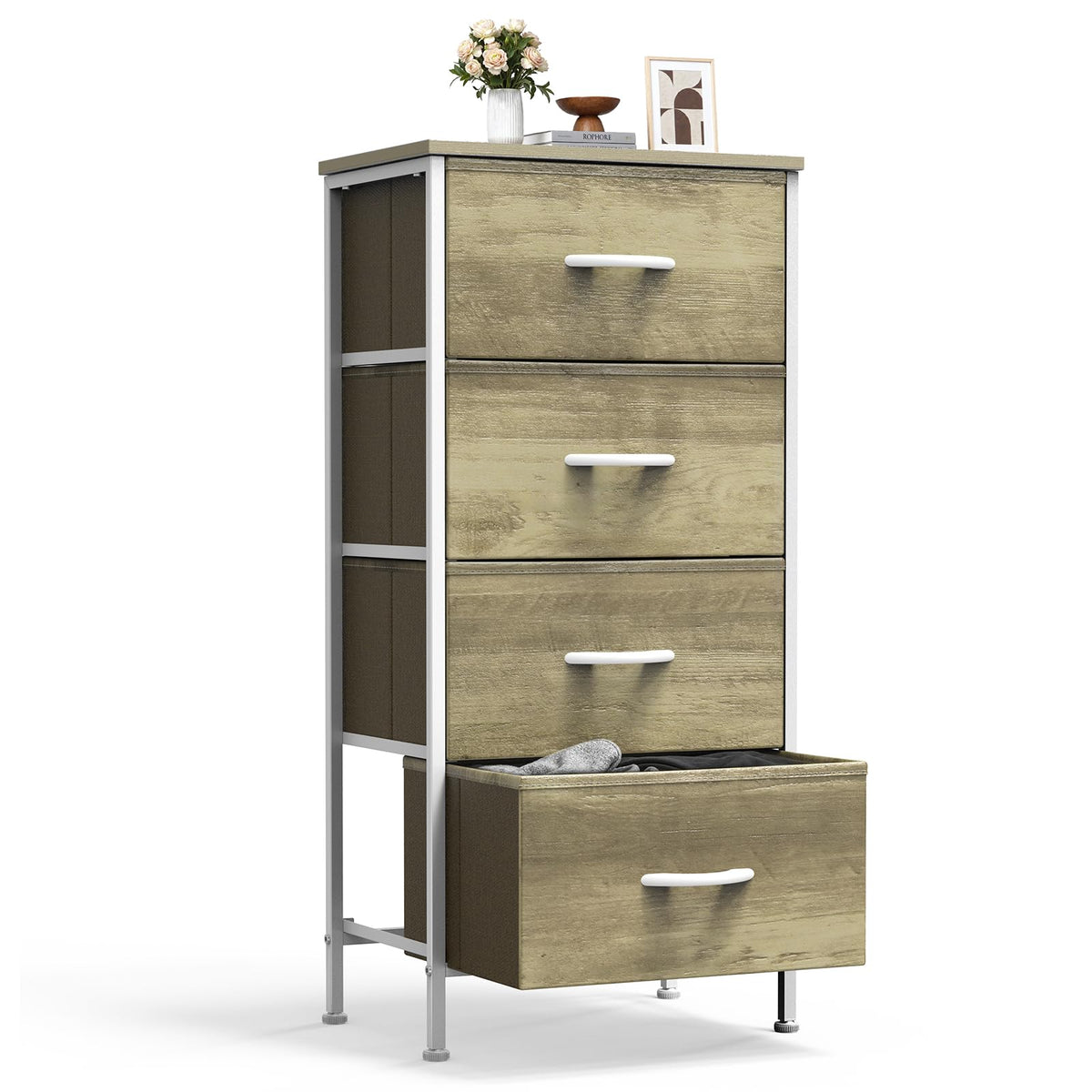 Sweetcrispy Nightstand Bedroom Dresser