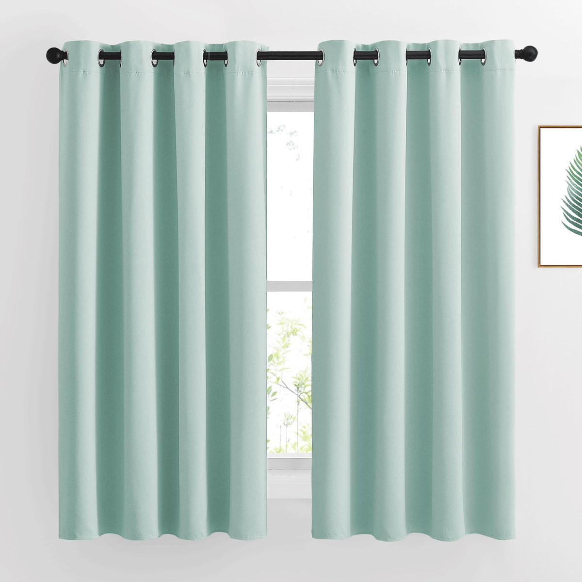 NICETOWN Grommet Blackout Room Darkening Curtains