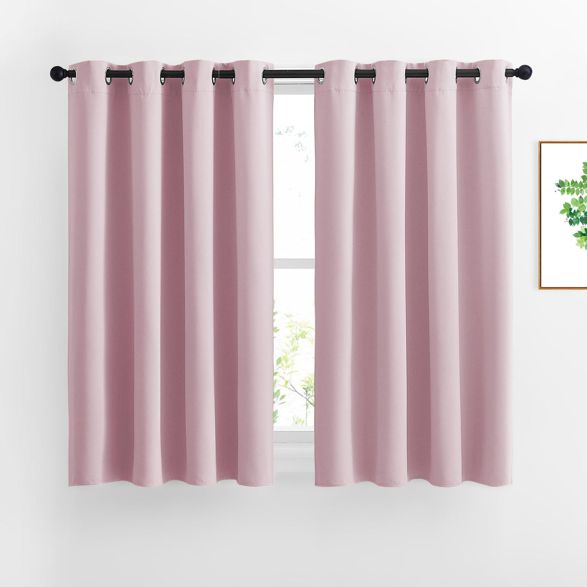 NICETOWN Grommet Blackout Room Darkening Curtains