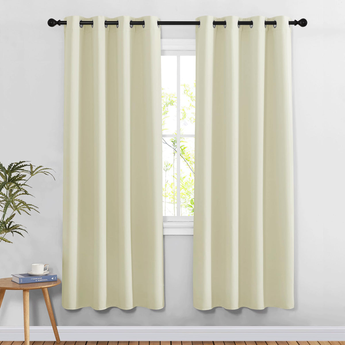 NICETOWN Grommet Blackout Room Darkening Curtains