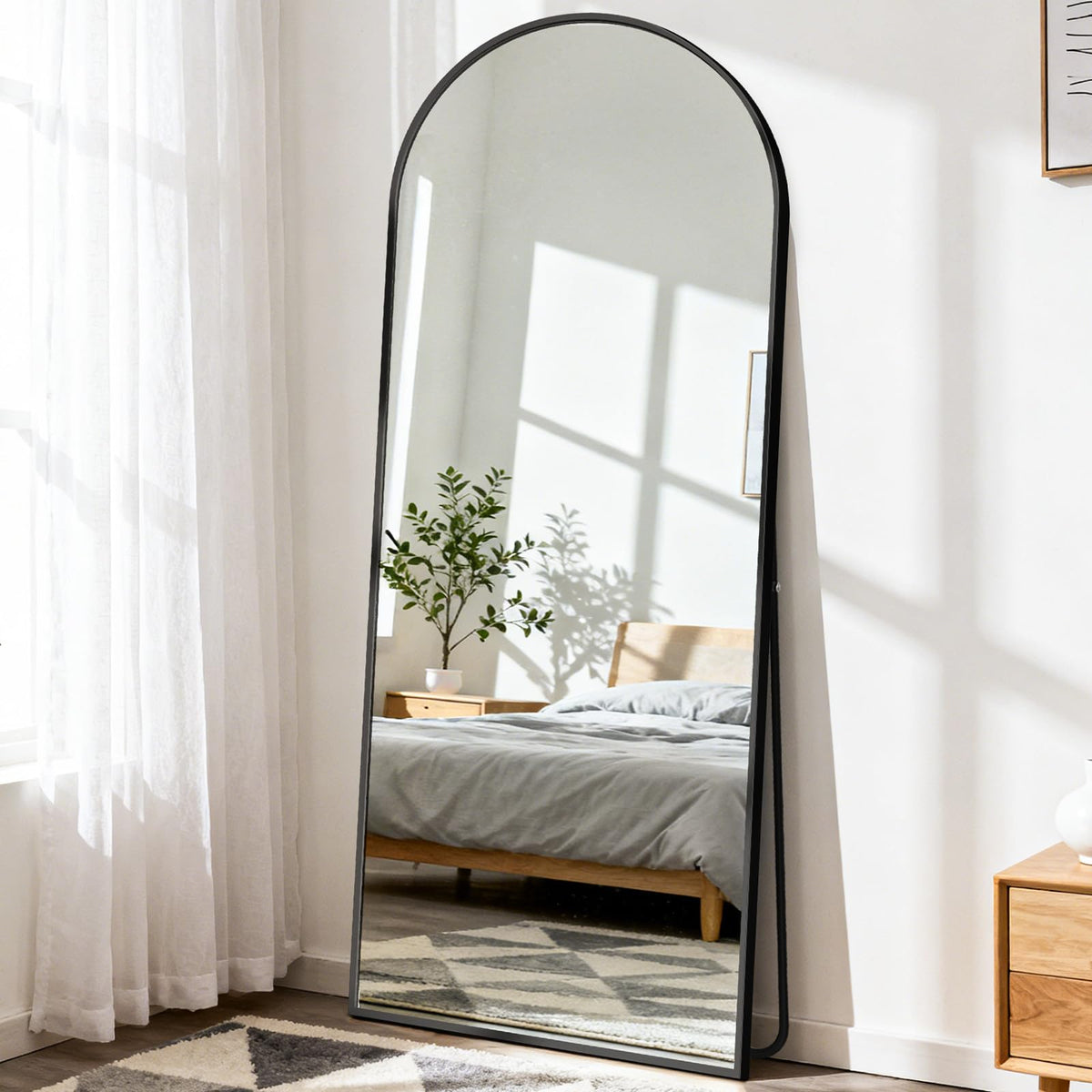 DUMOS Mirror Full Length Floor, Full Body Standing Mirror