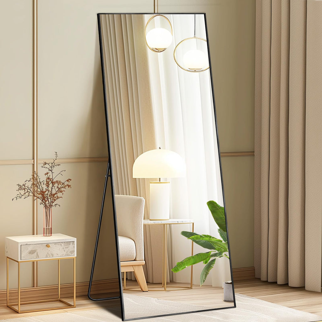 DUMOS Mirror Full Length Floor, Full Body Standing Mirror