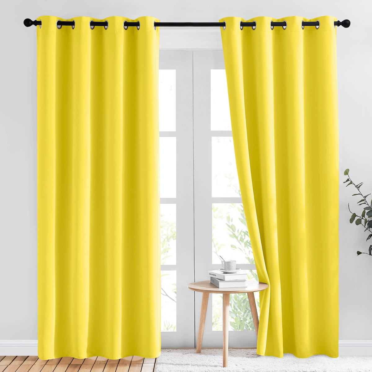 NICETOWN Grommet Blackout Room Darkening Curtains