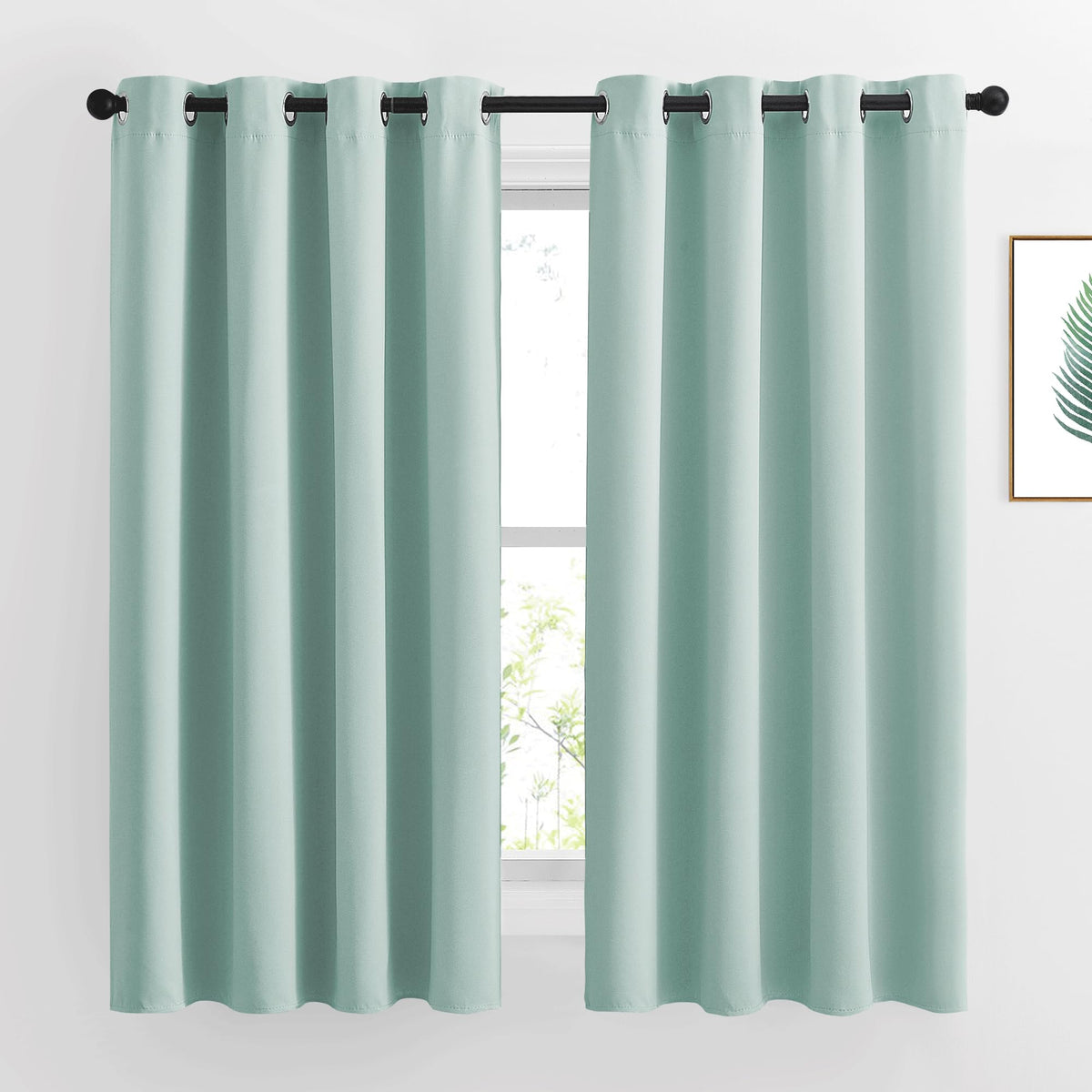 NICETOWN Grommet Blackout Room Darkening Curtains