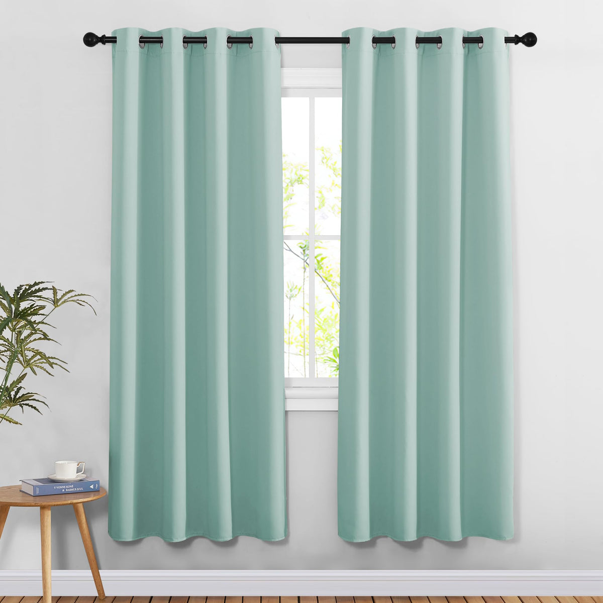 NICETOWN Grommet Blackout Room Darkening Curtains