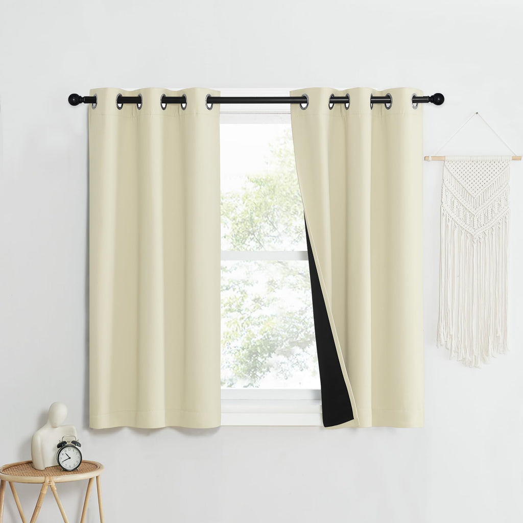 NICETOWN Full Blackout Double-Layer Curtains