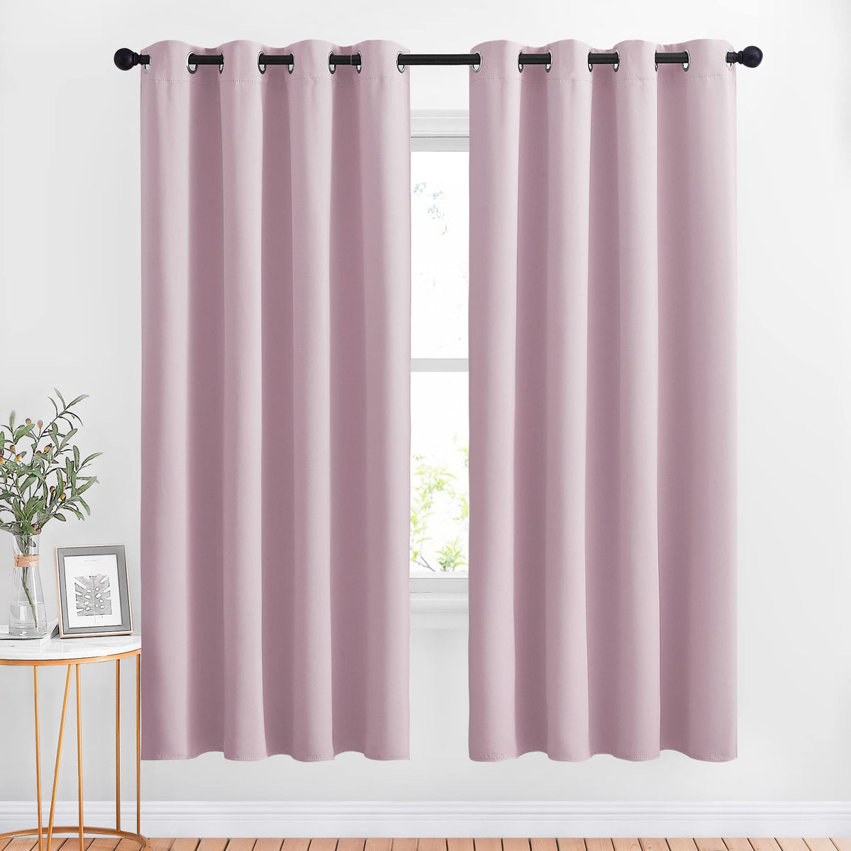 NICETOWN Grommet Blackout Room Darkening Curtains