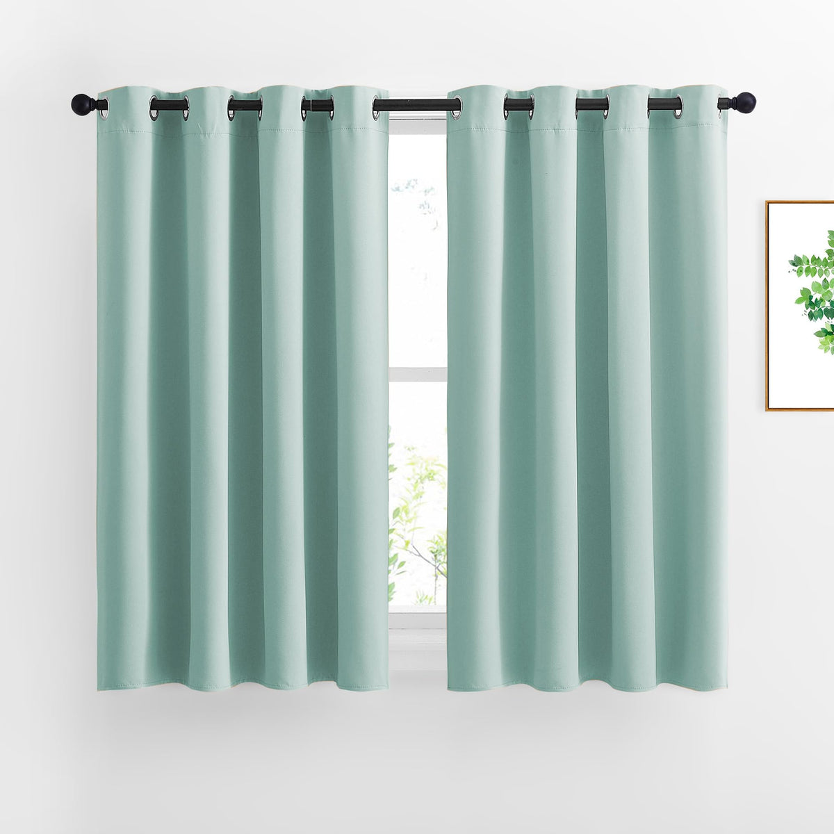 NICETOWN Grommet Blackout Room Darkening Curtains