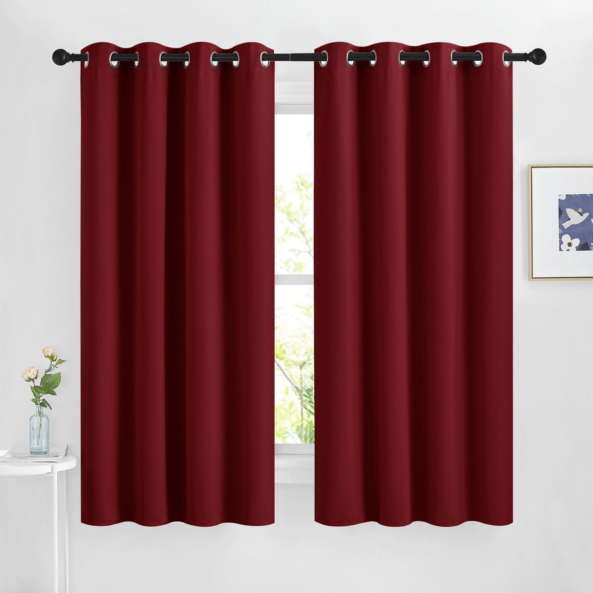 NICETOWN Grommet Blackout Room Darkening Curtains