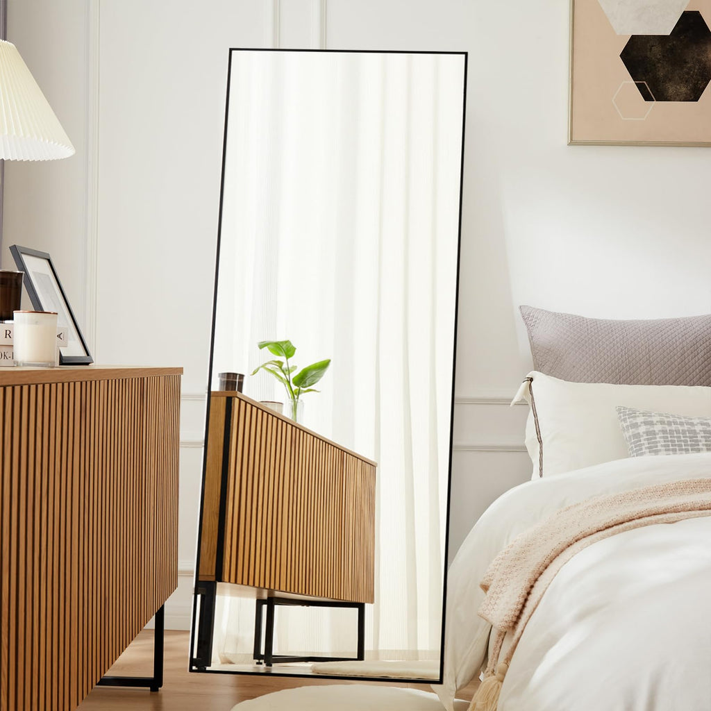DUMOS Mirror Full Length Floor, Full Body Standing Mirror