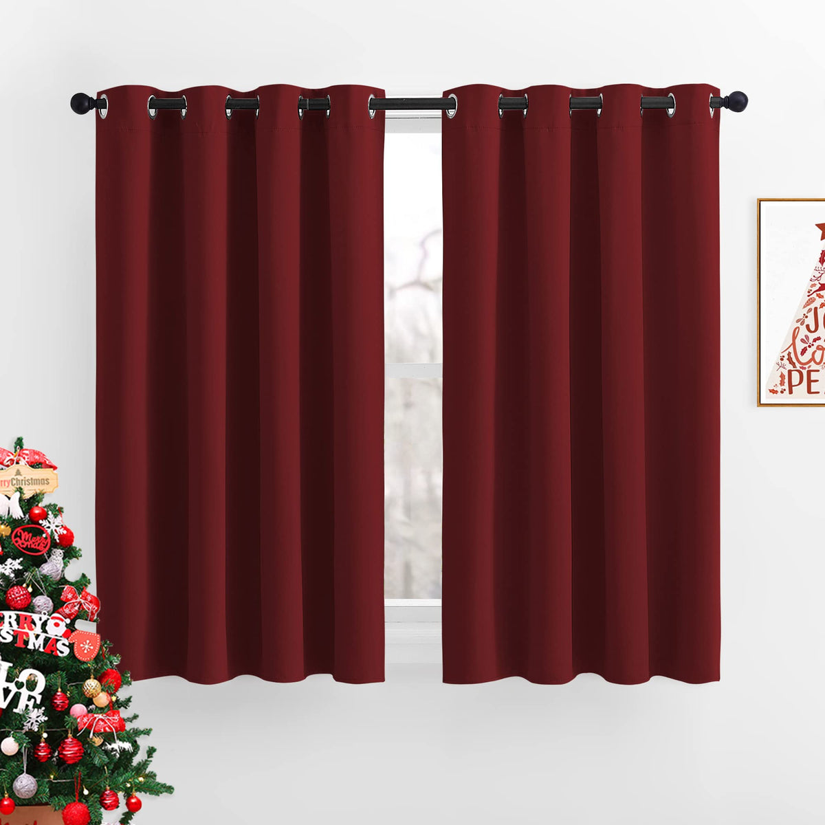 NICETOWN Grommet Blackout Room Darkening Curtains