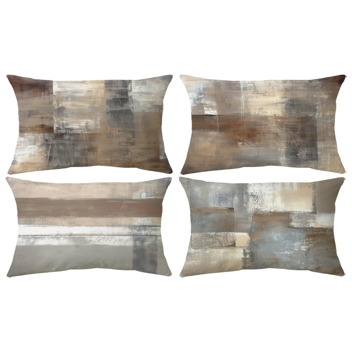 Balaena Abstract Art Decorative Throw Pillow Covers