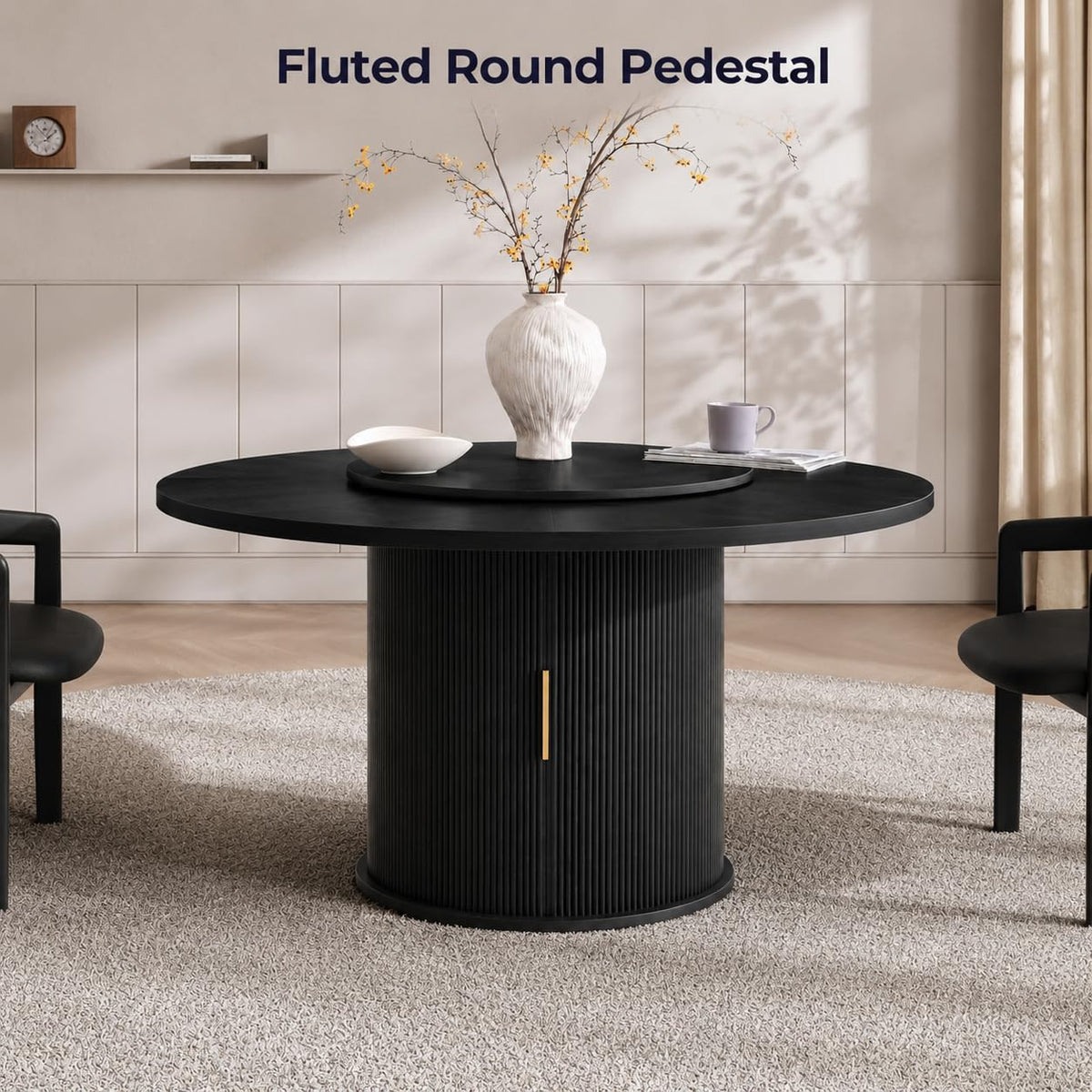 Andehomy Round Dining Table-W1162