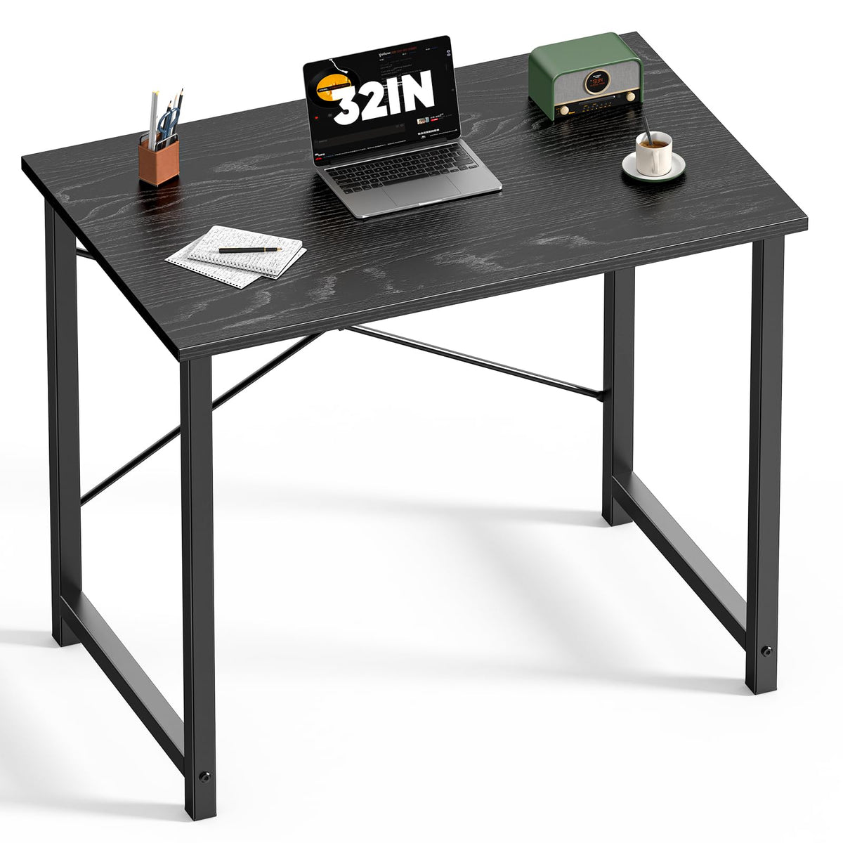 DUMOS Small Computer Desk, Gaming Desks for Home Office Bedroom