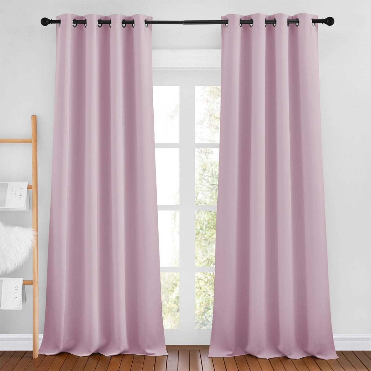 NICETOWN Grommet Blackout Room Darkening Curtains